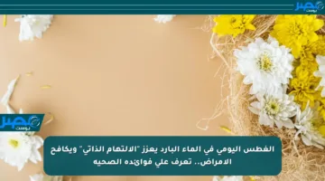 الغطس اليومي في الماء البارد يعزز “الالتهام الذاتي” ويكافح الأمراض.. تعرف على فوائده الصحية